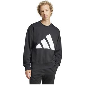 adidas - ESSENTIALS BIG LOGO FLEECE SWEATSHIRT - Black - Fleece