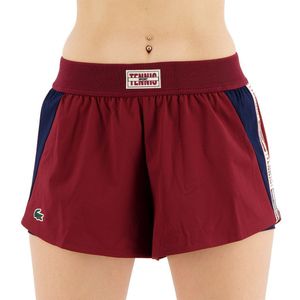Lacoste Gf1033 Sweat Shorts Rood 40 Vrouw