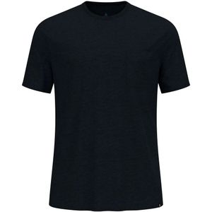 Odlo - Essentials Natural Jersey - T-shirt - Zwart - Korte Mouwen