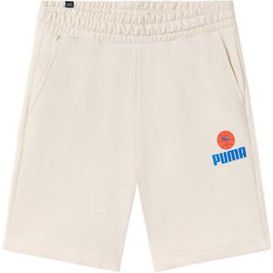 Puma Bppo-000746 Blank Ba Short Sleeve T-shirt Beige S Man