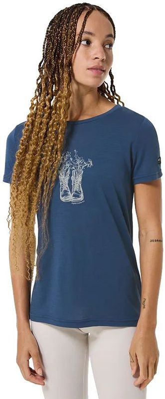 Super.natural - W FLOWER BOOTS - T-shirt - Korte Mouwen - Merinowol
