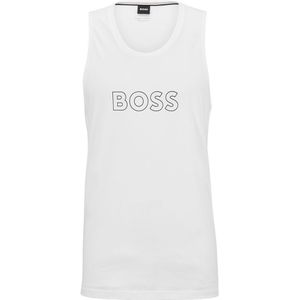 Boss Beach 10249533 Sleeveless T-shirt Wit 2XL Man
