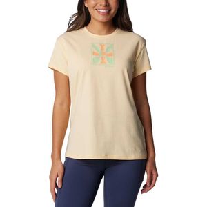 Columbia Sun Trek™ Short Sleeve T-shirt Geel XL Vrouw