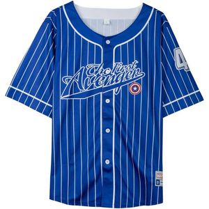 Cerda Group Baseball Avengers Capitan America T-shirt Met Korte Mouwen