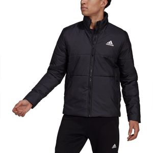Adidas Basic 3 Stripes Insulated Jacket Zwart S Man
