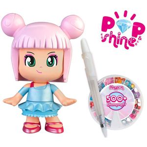 Pinypon Pop & Shine Doll Roze