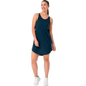 Super.natural - W RELAX DRESS - Mouwloze Jurk - Blauw
