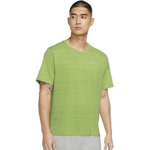 Nike Dri Fit Miler Short Sleeve T-shirt Groen L / Regular Man
