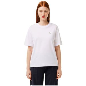 Lacoste Tf7215 Short Sleeve T-shirt Wit 34 Vrouw