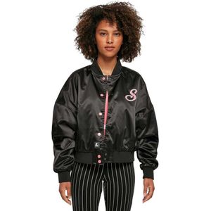 Starter Black Label - Satin College jacket - S - Zwart