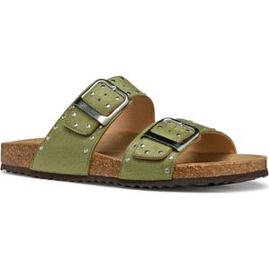 Geox - Brionia R - Sandalen - Beige - Leer