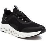 Xti - 14392301 - Herentrainers - Marineblauw - Textiel - Vetersluiting