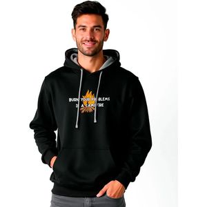 Kruskis Burn Your Problems Bicolor Hoodie