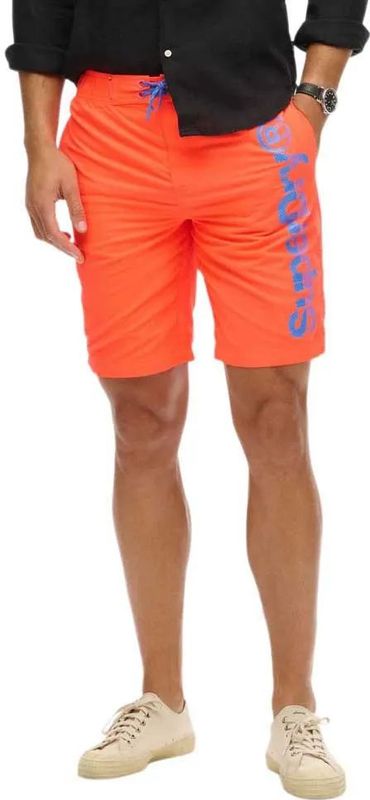 Superdry - Klassieke Zwemshort - Slim Fit - Zwart