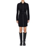 A|X Armani Exchange - Chemische Jurk - Zwart - Lange Mouwen - Polyester