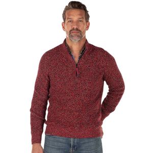 Nza New Zealand Ngamuwahine Half Zip Sweater Rood 3XL Man