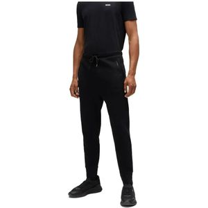 BOSS - Trainingsbroek - Zwart - Gebreide Piqué