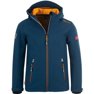 Trollkids Trollfjord Softshell Jacket Blauw 110 cm Jongen