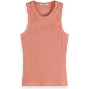 SCOTCH & SODA - 177697 - T-shirt - Zwart - Katoen