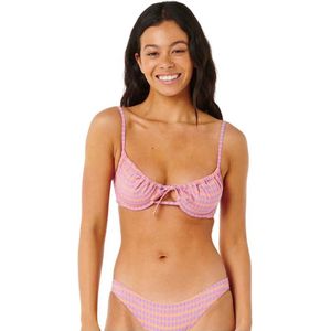 Rip Curl Isles Plaid D-dd Balconette Bikinitop