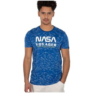 Alpha Industries Nasa Voyager Aop T-shirt Met Korte Mouwen