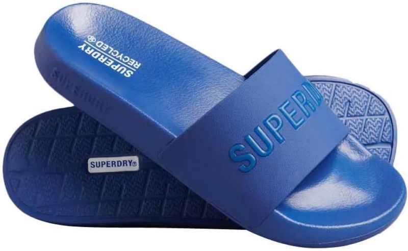 Superdry - Badslippers - Vegan - Met Voorgevormd Voetbed - Minimalistisch Silhouet