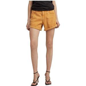 G-Star RAW - Judee - Korte Broeken - Ecru - Denim - Boyfriend Fit