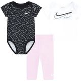 Nike - Kids Set Swoosh Logo - Trainingspak - Roze - 3 Eenheden
