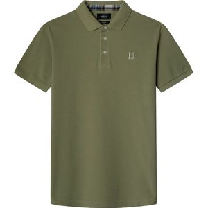 Hackett Heritage Madras Trim Korte Mouw Poloshirt