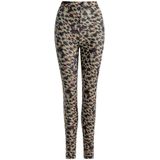 Protest - PRTVikom - Thermobroek - Panterprint - Slim Fit - Bamboobeige