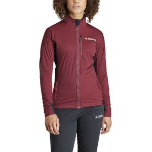 Adidas Xperior Cross Country Softshell Jacket Paars S Vrouw