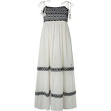 Pepe Jeans - Lange Jurk - Blokkleur - Katoen - Casual