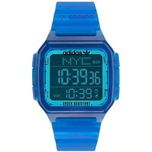 Adidas Watches Aost22047 Digital One Gmt Watch Blauw