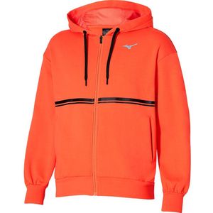 Mizuno Athletics Full Zip Sweatshirt Oranje XL Man