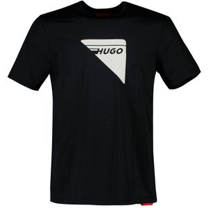 Hugo Dagile X223 Short Sleeve T-shirt Zwart M Man