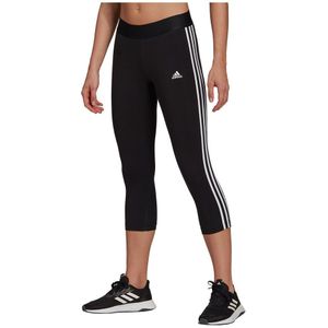 Adidas 3 Stripes 3/4 Leggings Zwart XL / Regular Vrouw