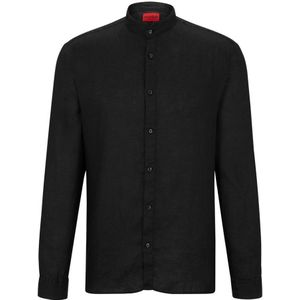 Hugo Elvory 10248298 Long Sleeve Shirt Zwart 44 Man