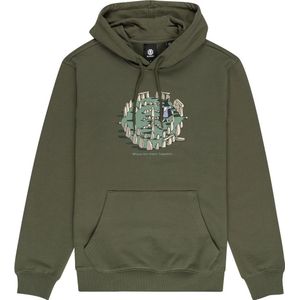 Element Magical Places Hoodie Groen XS Man