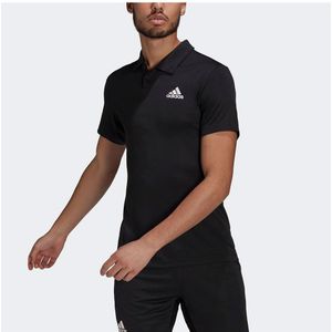 Adidas Heat Ready Short Sleeve Polo Zwart S Man