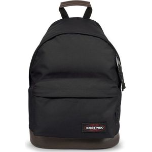 Zwarte Leren Eastpak schooltassen kopen Lage prijs beslist