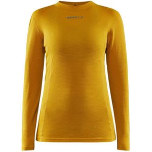 Craft Pro Wool Extreme X Long Sleeve T-shirt Geel L Vrouw