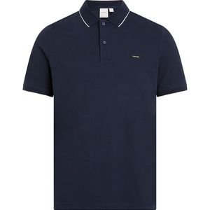 Calvin Klein Stretch Pique Tipping Korte Mouw Poloshirt