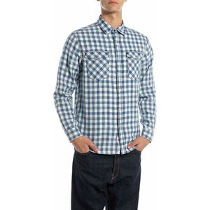 Replay M4151.000.52822 Overhemd Met Lange Mouwen