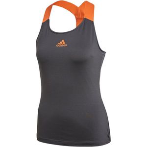 Adidas Y Logo Sleeveless T-shirt Oranje,Grijs XS Vrouw