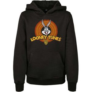 Mister Tee Looney Tunes Bugs Bunny Logo Hoodie Zwart 12 Years Jongen