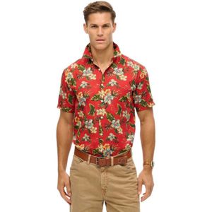 Superdry Hawaiian Print Overhemd Met Lange Mouwen