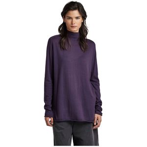 G-star Essential Mock Neck Sweater Paars S Vrouw