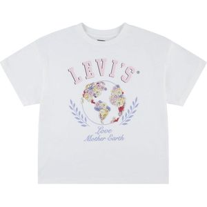 Levi´s ® Kids Earth Oversized Short Sleeve T-shirt Wit 8 Years