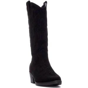 Refresh - 17308501 - Laarzen - Zwart - Hakhoogte 3 tot 5 cm - Ritssluiting - Casual