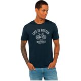 Super.natural - Better Bike T-shirt - Korte Mouwen - Zwart - Merino